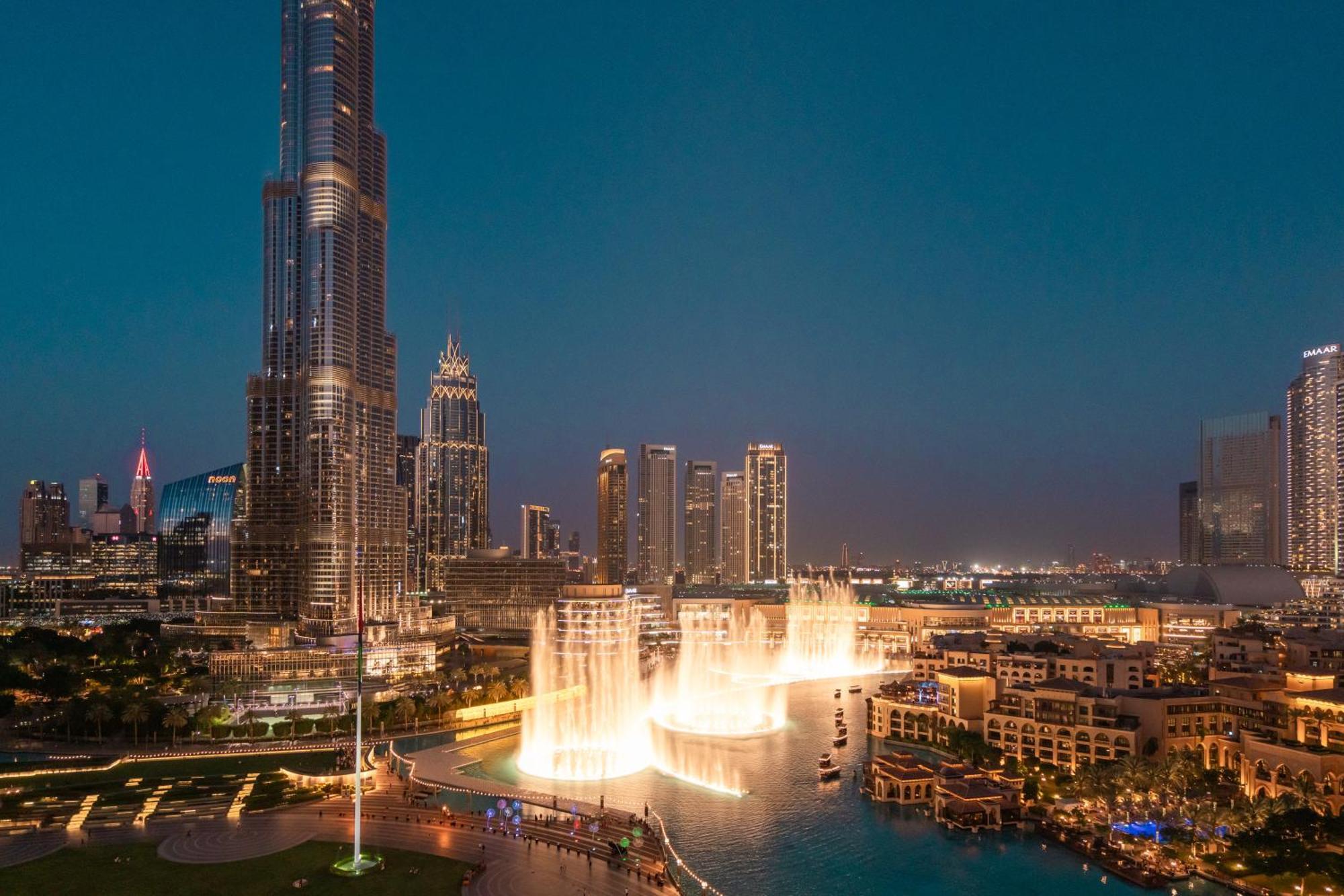 Elite Royal Apartment - T3 - Full Burj Khalifa & Fountain View Дубай Экстерьер фото