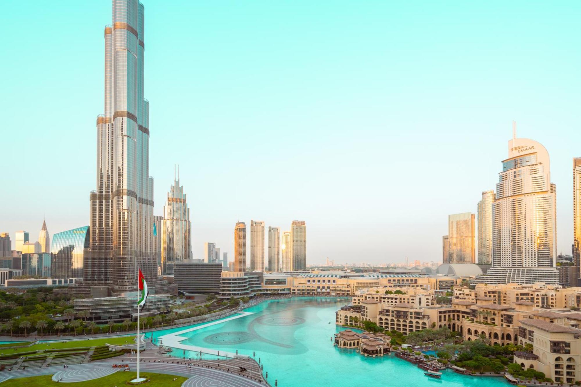 Elite Royal Apartment - T3 - Full Burj Khalifa & Fountain View Дубай Экстерьер фото