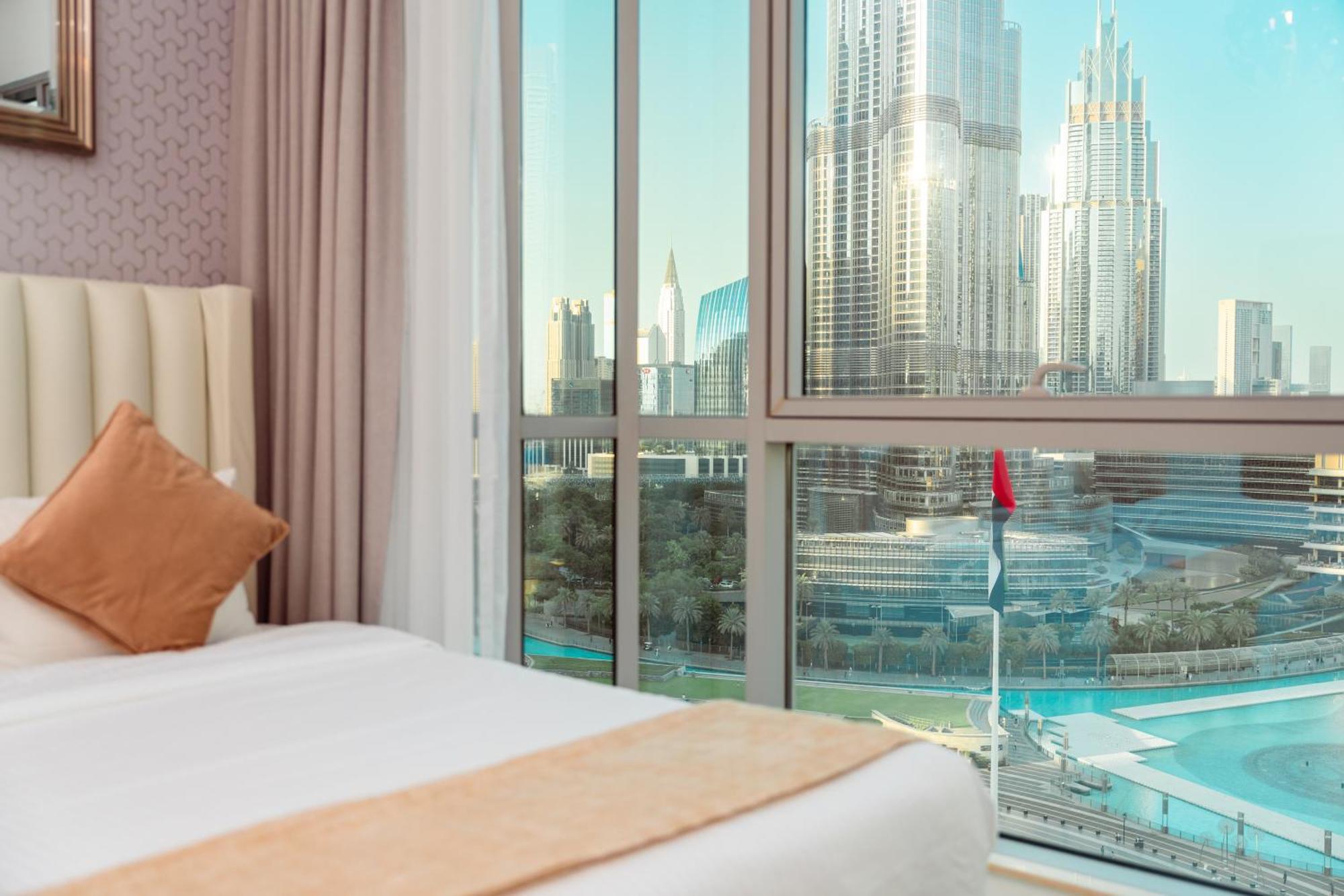 Elite Royal Apartment - T3 - Full Burj Khalifa & Fountain View Дубай Экстерьер фото