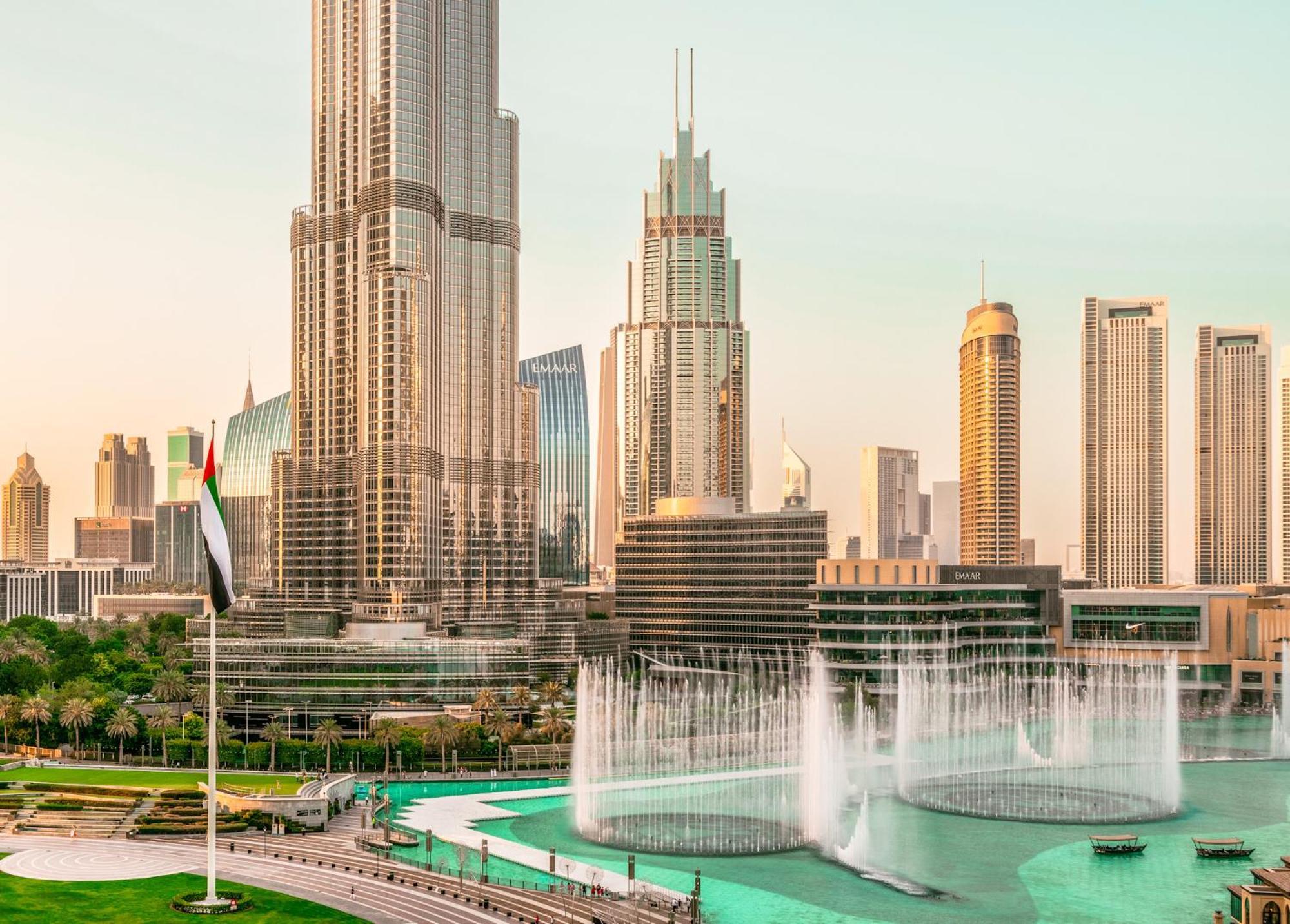 Elite Royal Apartment - T3 - Full Burj Khalifa & Fountain View Дубай Экстерьер фото